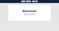 Desktop Screenshot of montempsmavie.com